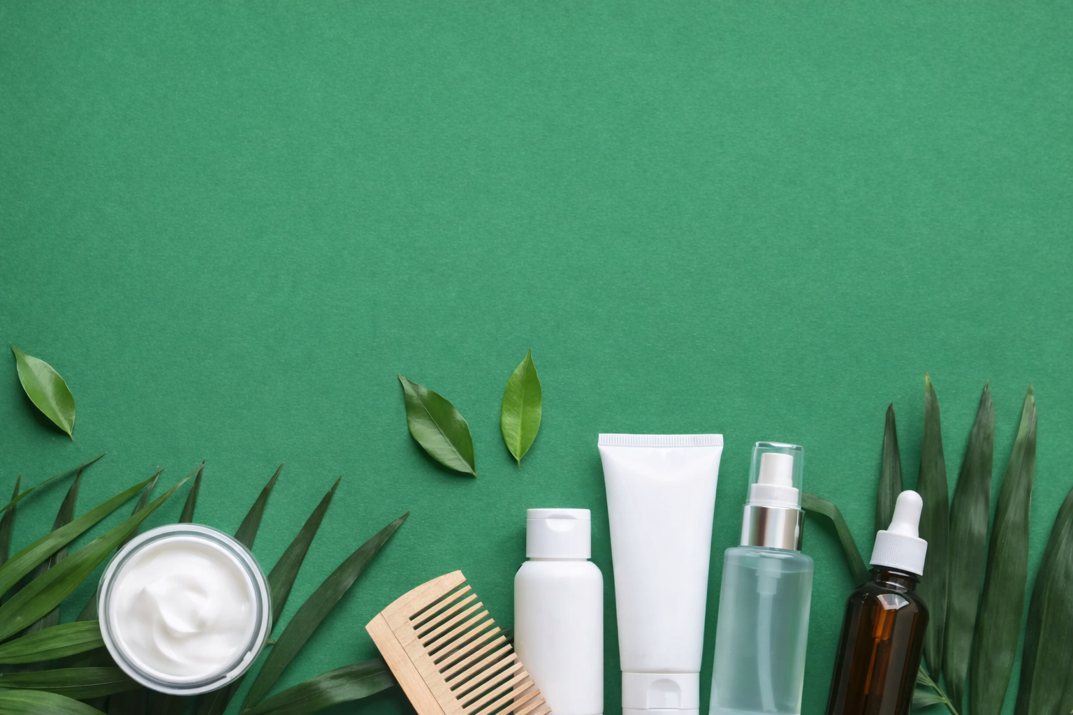 Data points on top of landscape